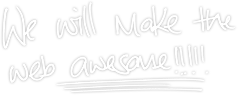 We will make the web awesome